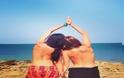Η Αλεξάνδρα Πασχαλίδου κάνει γιόγκα στη παραλία topless! [εικόνες] - Φωτογραφία 2