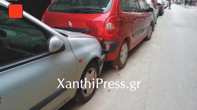 Απίστευτο ατύχημα στο Κέντρο της Ξάνθης. Η BMW χτύπησε 3 αμάξια και αναποδογύρισε! [video] - Φωτογραφία 5