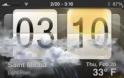 HTC Animated Weather Forecast Clock iWidget: Cydia Widget free