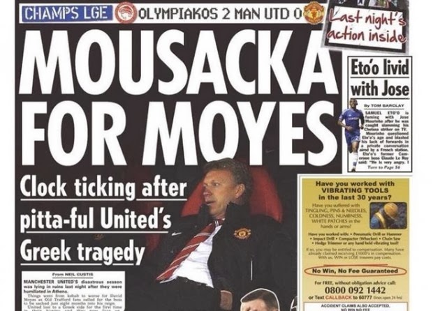 «Mousacka for Moyes»! Δείτε τι γράφουν τα ξένα ΜΜΕ για τη μεγάλη νίκη του Ολυμπιακού - Φωτογραφία 1