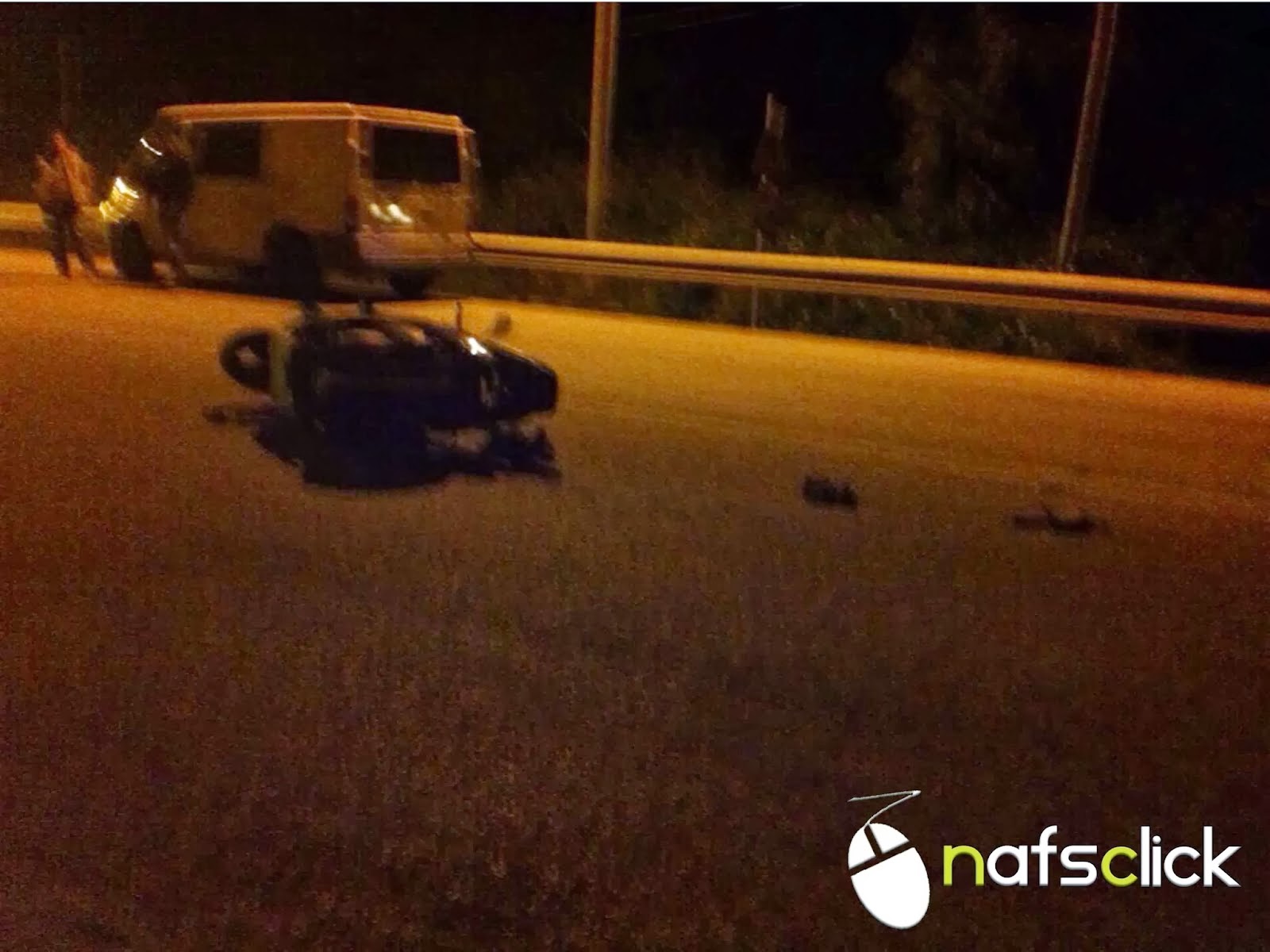 Τροχαίο ατύχημα με εγκατάλειψη στον Πλατανίτη - Φωτογραφία 2