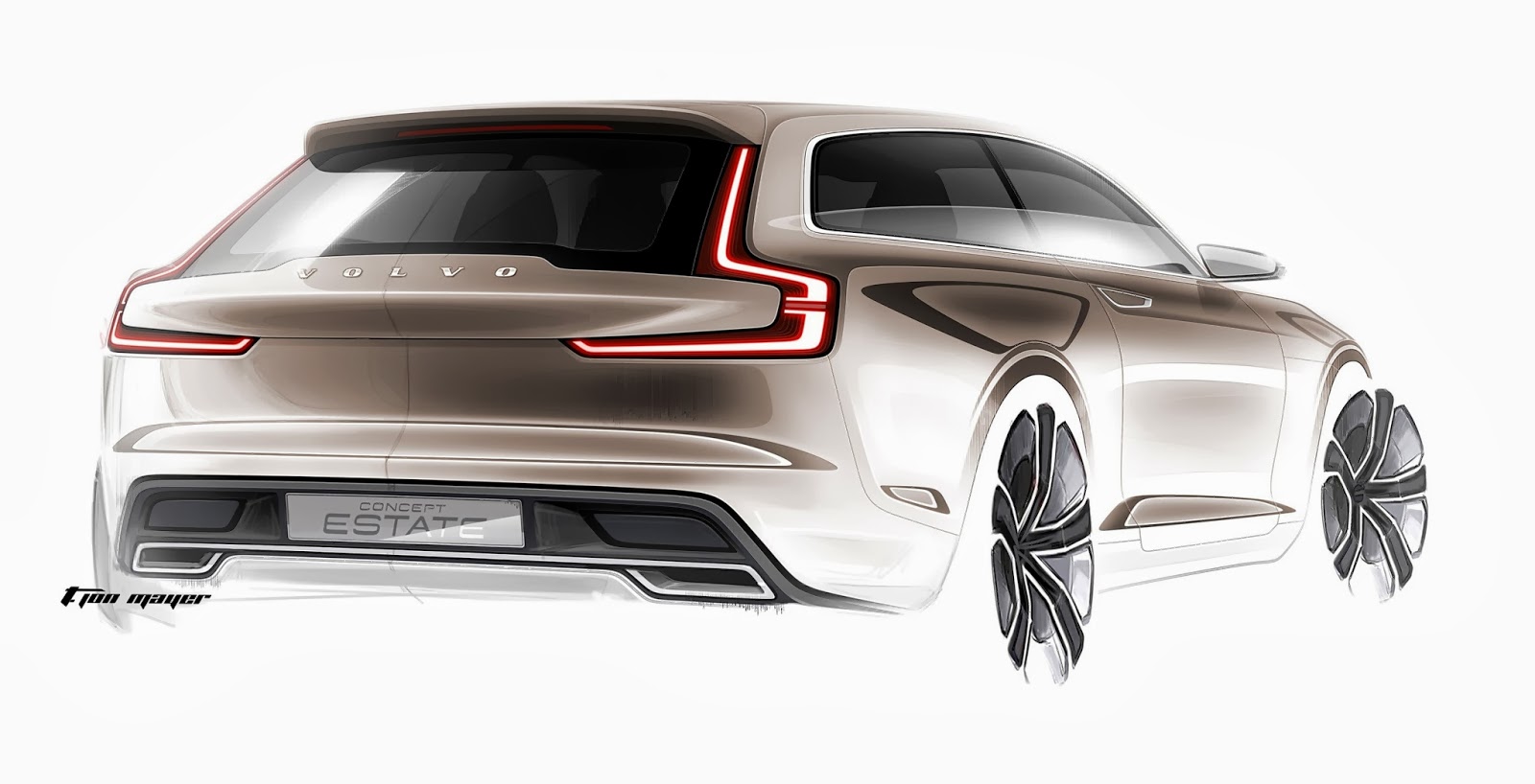 Volvo Concept Estate: Αποκάλυψη στη Γενεύη. Το τρίτο και τελευταίο από τα πρωτότυπα της Volvo που στόχο έχουν να παρουσιάσουν στο κοινό τη νέα εποχή στο design της εταιρείας - Φωτογραφία 10