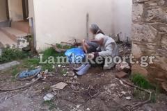 Λαμία: Πεταμένοι... άνθρωποι στο κέντρο της πόλης! [Photos]
