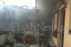 Χανιά: Στις φλόγες αποθήκη σπιτιού [Photos]