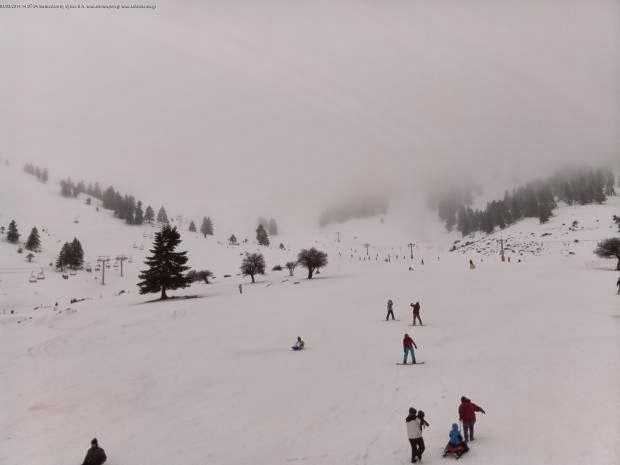 Αχαΐα: Καθαρά Δευτέρα με...χιονοπέδιλα στα Καλάβρυτα - Δείτε φωτο - Φωτογραφία 1