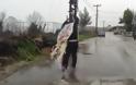 Τί σκαρφίστηκε ένας Ελληνας πατέρας για να πετάξει χαρταετό με βροχή;   [video]