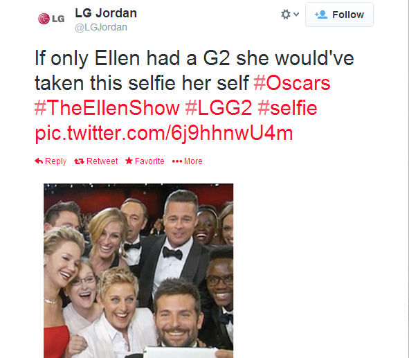 To πληρωμένο από τη Samsung selfie της Ellen DeGeneres και οι αντιδράσεις Nokia, LG και Lenovo - Φωτογραφία 4