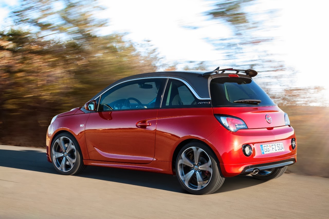 Νέο Opel ADAM S με μοναδικό στυλ Red ’n Roll: ‘Πύραυλος Τσέπης’ έτοιμος για απογείωση με 110 kW/150 hp και πλαίσιο υψηλών επιδόσεων! - Φωτογραφία 2