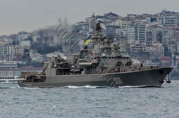 Η ναυαρχίδα του Ναυτικού της Ουκρανίας διέρχεται μέσω του Βοσπόρου - Φωτογραφία 2