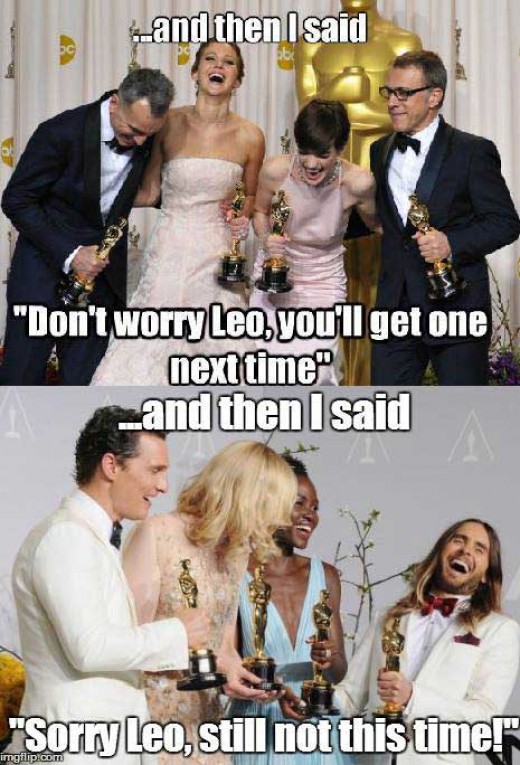 Χαμός στο ίντερνετ με χιουμοριστικές εικόνες για τον Leonardo Di Caprio και το Όσκαρ που...δεν πήρε! - Φωτογραφία 17