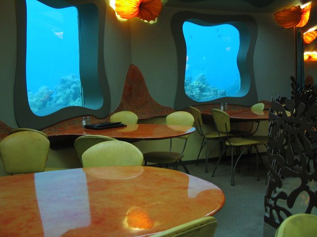 Ένα πολυτελές υποβρύχιο εστιατόριο! - Φωτογραφία 5