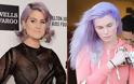 Η ανορεκτική Νικόλ Ρίτσι έβαψε τα μαλλιά της μοβ - Φωτογραφία 2