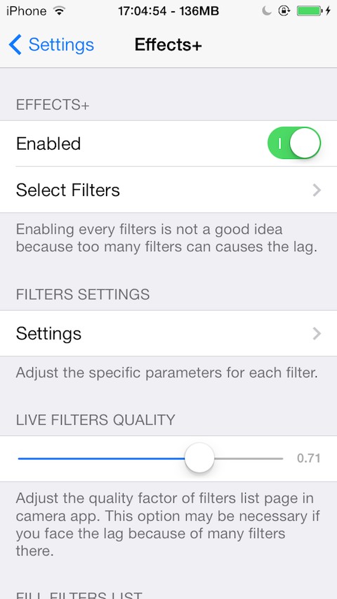 Effects+: Cydia tweak new free - Φωτογραφία 3