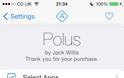 Polus: Cydia tweak new v1.0-1 ($0.99) - Φωτογραφία 4