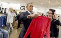 Obama: Ψωνίζοντας για τη Michelle και τις κόρες του - Φωτογραφία 4
