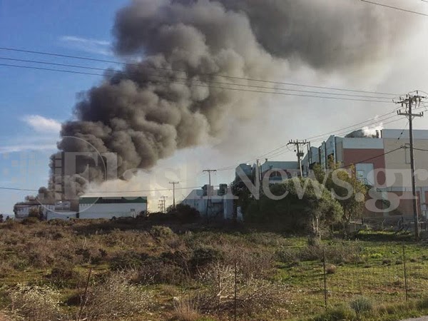 Ρέθυμνο: Μεγάλη πυρκαγιά στην Creta Farms [photos+video] - Φωτογραφία 1