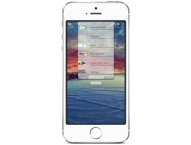 LockBuilder For iOS7 Cydget: Cydia tweak - Φωτογραφία 2