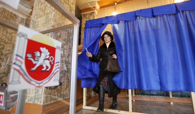 Προκαταρκτικά αποτελέσματα: 95% θέλει ένωση - Μόσχα: Το συντομότερο η ψήφιση της προσχώρησης - Φωτογραφία 1