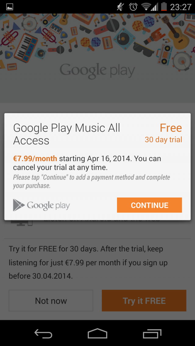 0 Google Play Music. Διαθέσιμο στην Ελλάδα! - Φωτογραφία 4