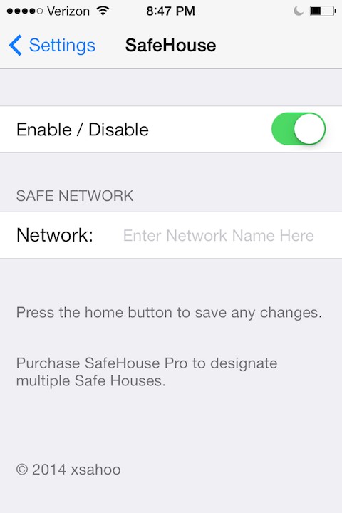 SafeHouse: Cydia twek new free - Φωτογραφία 2