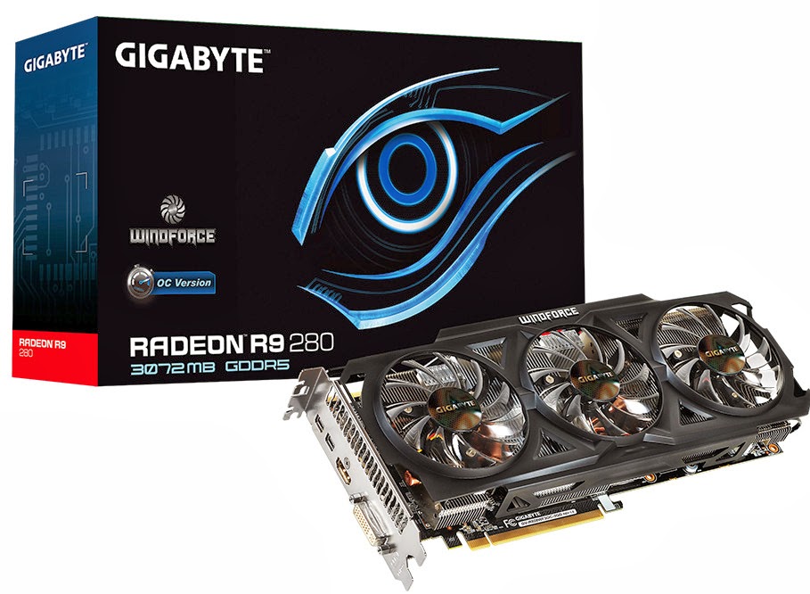 Gigabyte: Αποκάλυψε τη νέα Radeon R9 280 WindForce OC - Φωτογραφία 1