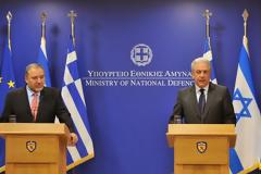 Δηλώσεις ΥΕΘΑ Δημήτρη Αβραμόπουλου και ΥΠΕΞ Ισραήλ Avigdor Liberman μετά τη συνάντηση τους στο ΥΠΕΘΑ