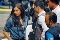 Ιρίνα Σάικ: Χωρίς σουτιέν... τα έδειξε όλα σε αγώνα μπάσκετ!