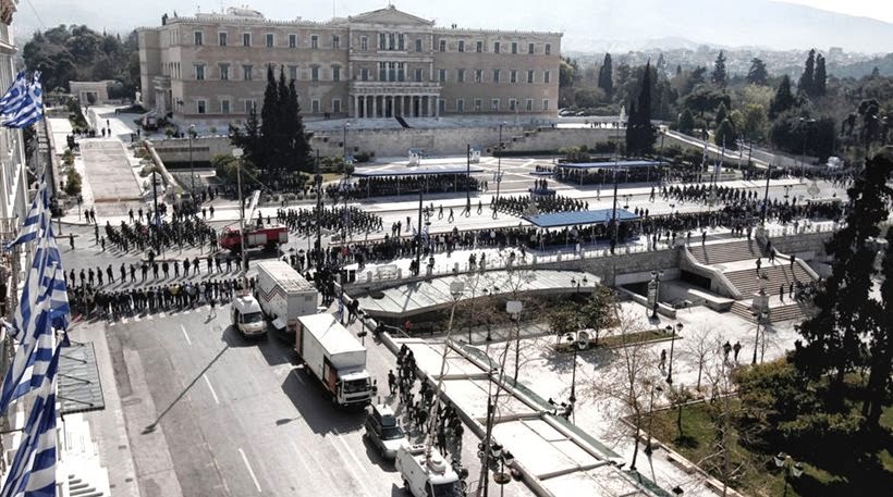 «Οχυρό» η Αθήνα για την παρέλαση - 3.000 αστυνομικοί στο κέντρο - Φωτογραφία 1