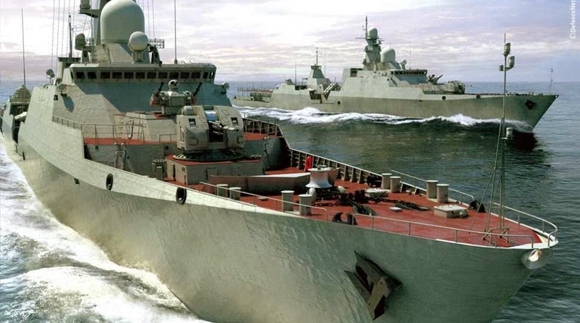 Tρία ρωσικά πολεμικά πλοία εισήλθαν στο Αιγαίο σήμερα το πρωί - Φωτογραφία 1