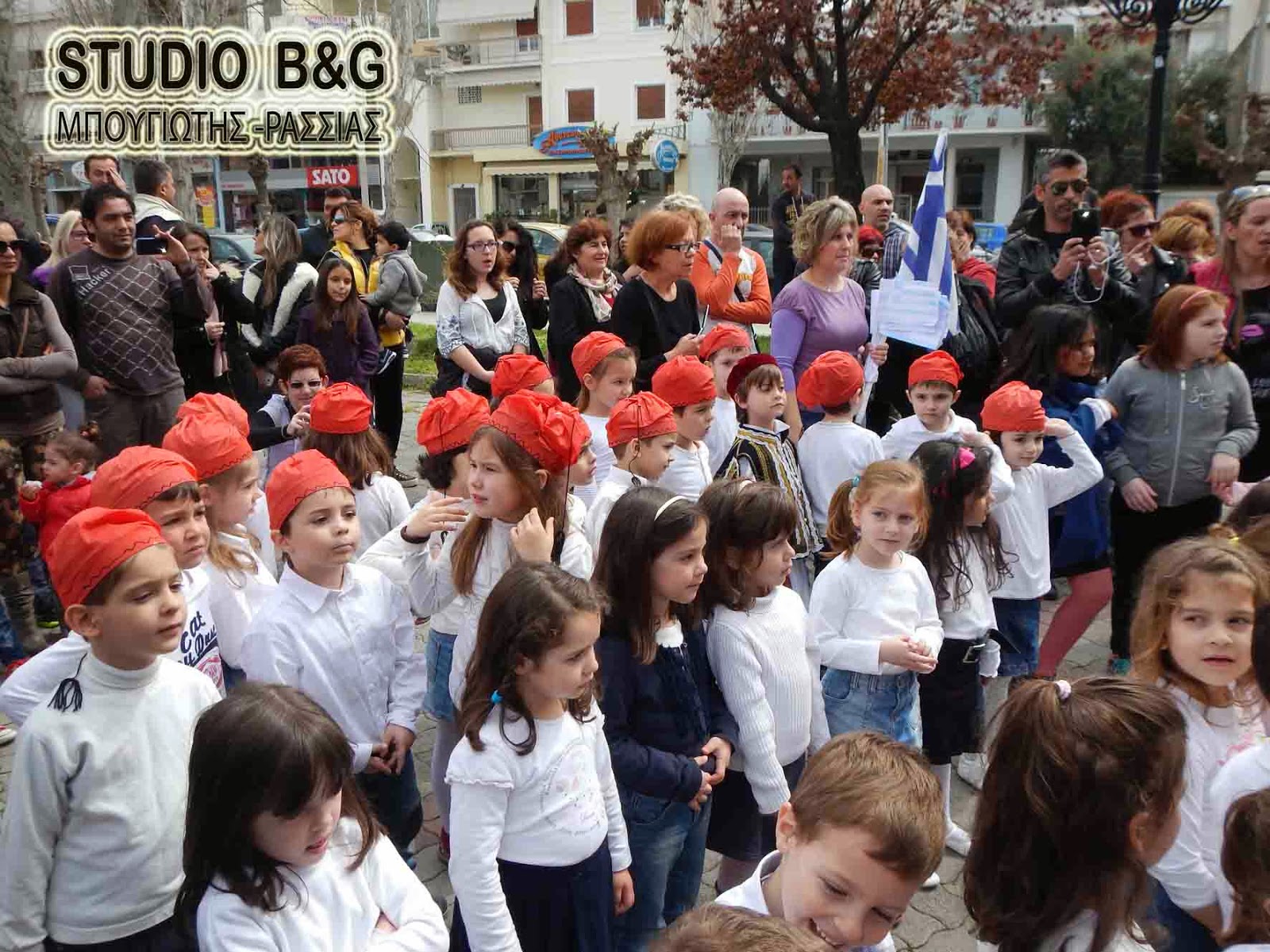 Τίμησαν την 25 Μαρτίου οι λιλιπούτειοι μαθητές του 2ου παιδικού σταθμού Ναυπλίου - Φωτογραφία 2