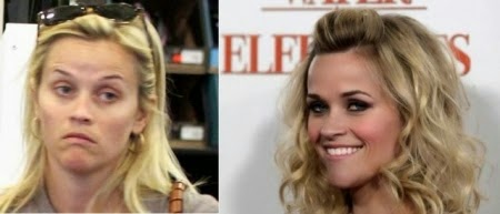 ΔΕΙΤΕ: Διάσημες πριν και μετά το μακιγιάζ - Φωτογραφία 1