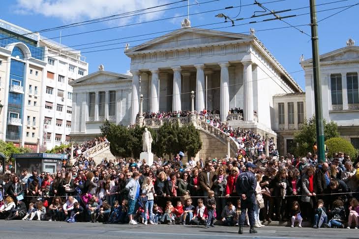 Φωτογραφίες από τη στρατιωτική παρέλαση για την Εθνική Επέτειο της 25ης Μαρτίου - Φωτογραφία 11