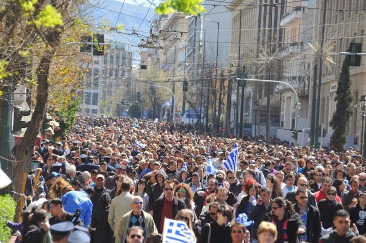 Φωτογραφίες από τη στρατιωτική παρέλαση για την Εθνική Επέτειο της 25ης Μαρτίου - Φωτογραφία 13