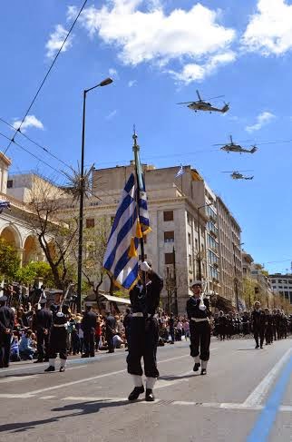 Φωτογραφίες από τη στρατιωτική παρέλαση για την Εθνική Επέτειο της 25ης Μαρτίου - Φωτογραφία 6