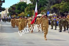 Καταριανοί στρατιώτες παρέλασαν στην Αλεξανδρούπολη