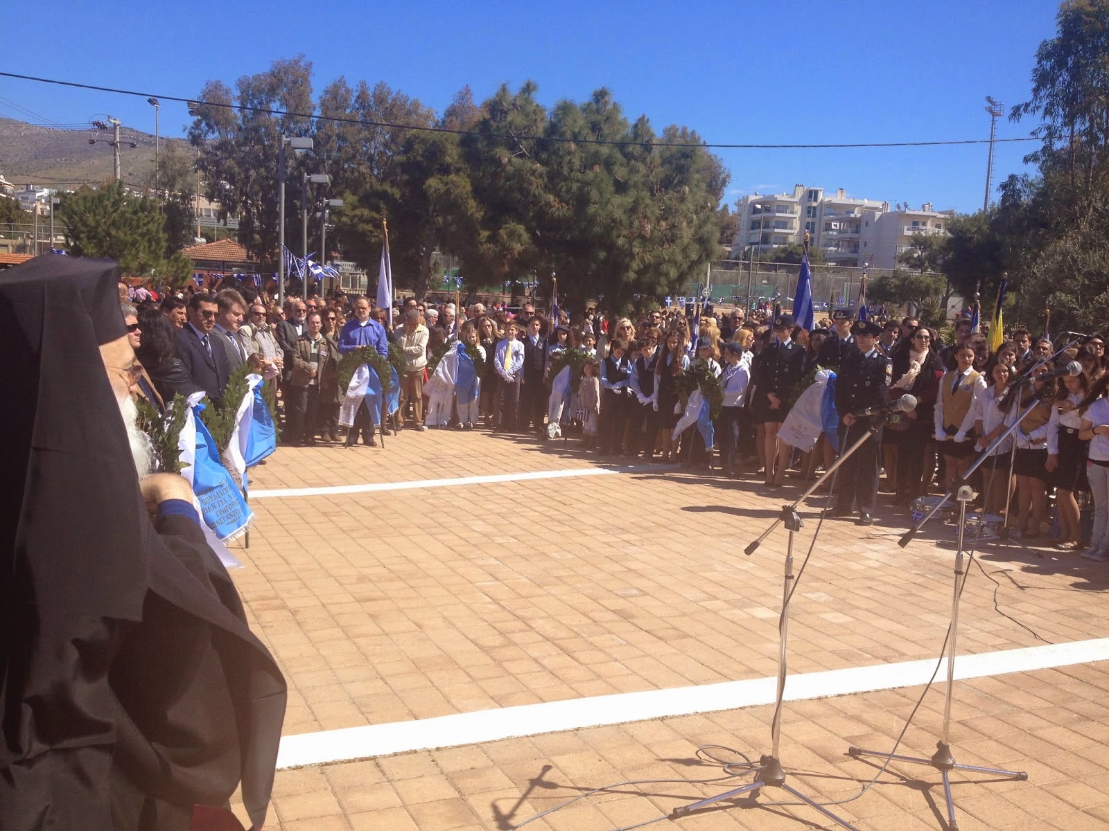 Η Εορτή του Ευαγγελισμού της Παναγίας μας, η Δοξολογία για την Εθνική μας Εορτή και η παρέλαση στην Ι.Μ. Γλυφάδας, Ε. Β. Β. και Β - Φωτογραφία 3