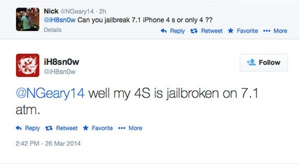 Το jailbreak του ios 7.1 είναι γεγονός και είναι για λίγους? - Φωτογραφία 2
