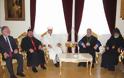 Η Α. Μ. ο Αρχιεπίσκοπος Κύπρου παρέθεσε γεύμα στους θρησκευτικούς ηγέτες - Φωτογραφία 2