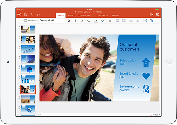Η Microsoft παρουσίασε το Office για iPad - Φωτογραφία 1
