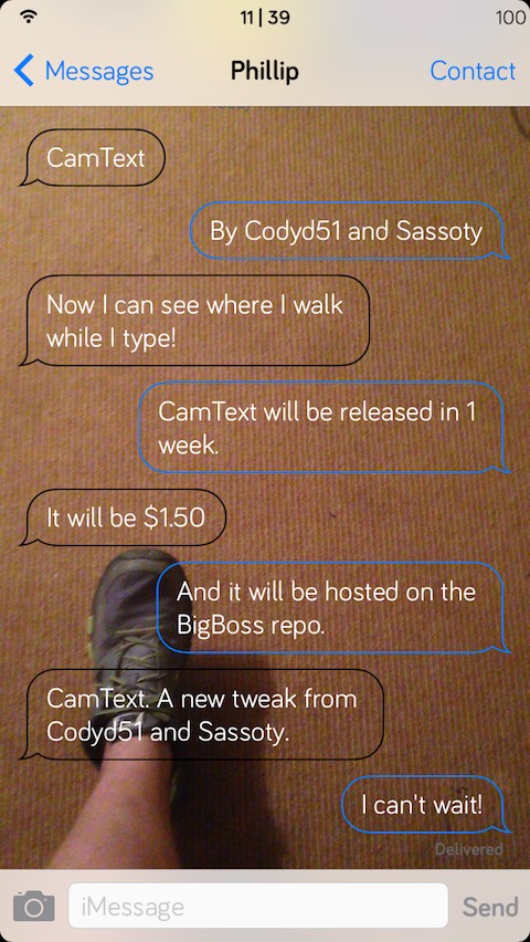 CamText: Cydia tweak new v1.0-46 ($1.5) - Φωτογραφία 2