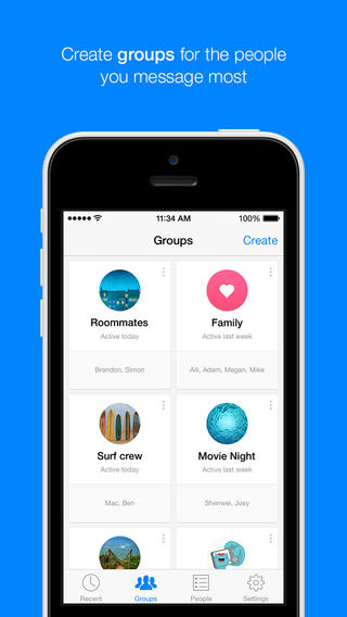 Facebook Messenger: AppStore free update v4.0 - Φωτογραφία 3