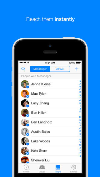 Facebook Messenger: AppStore free update v4.0 - Φωτογραφία 6