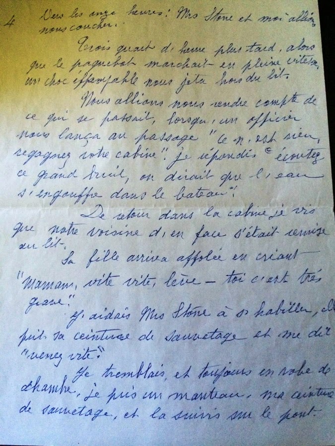 Επιστολή από την νύχτα του ναυαγίου του Τιτανικού - Φωτογραφία 5