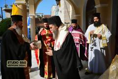 Ο ιερός ναός της Αγίας Τριάδος στην πρόνοια Ναυπλίου υποδέχτηκε τα Ιερά λείψανα του Αγίου Λουκά Επισκόπου Κριμαίας