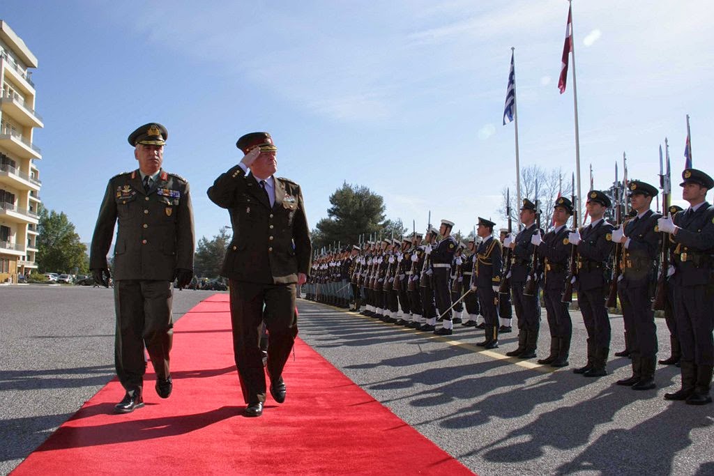 ΕΠΙΣΗΜΗ ΕΠΙΣΚΕΨΗ ΑΡΧΗΓΟΥ ΕΝΟΠΛΩΝ ΔΥΝΑΜΕΩΝ ΤΗΣ ΛΕΤΟΝΙΑΣ ΣΤΟ ΓΕΕΘΑ - Φωτογραφία 2