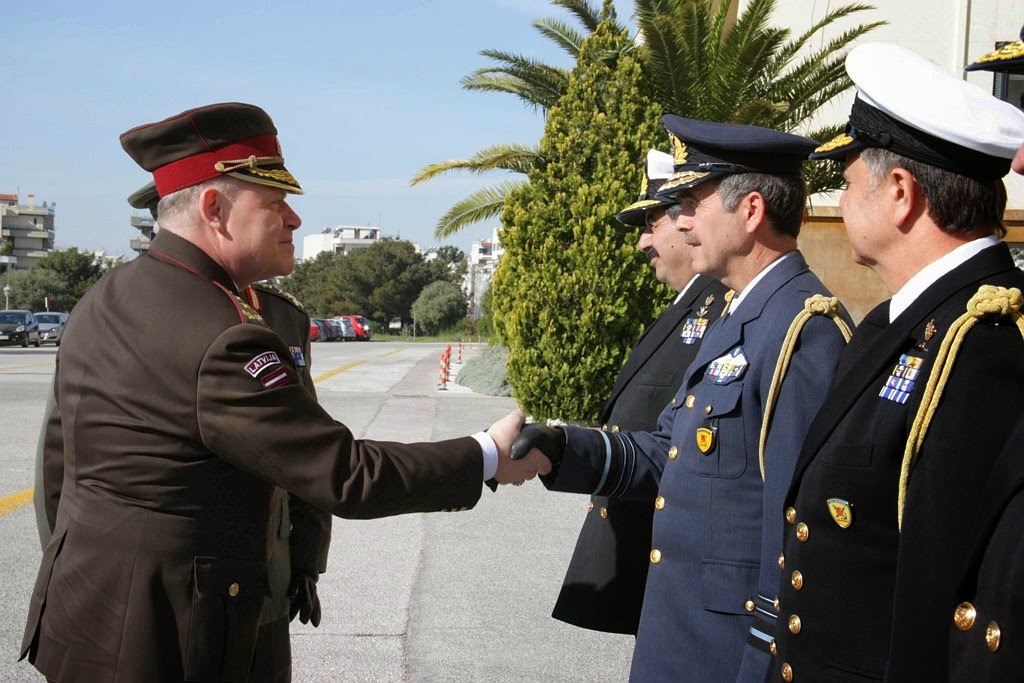 ΕΠΙΣΗΜΗ ΕΠΙΣΚΕΨΗ ΑΡΧΗΓΟΥ ΕΝΟΠΛΩΝ ΔΥΝΑΜΕΩΝ ΤΗΣ ΛΕΤΟΝΙΑΣ ΣΤΟ ΓΕΕΘΑ - Φωτογραφία 5