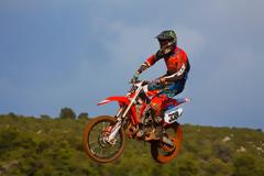 Διπλή νίκη του Παναγιώτη Κουζή με Honda CRF450R στον 1ο αγώνα Motocross 2014 στη Χαλκίδα
