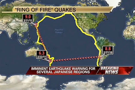 Φόβοι ότι ξυπνά το «δαχτυλίδι της φωτιάς» - Σε ποιες περιοχές μπορεί να γίνει σεισμός μετά τη Χιλή - Φωτογραφία 5