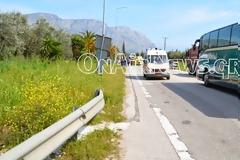 Έξι τραυματίες σε τροχαίο στο Μεσολόγγι