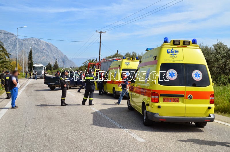 Μετωπική ταξί με αγροτικό στην Εθνική οδό Αντιρρίου-Ιωαννίνων - 6 τραυματίες - Φωτογραφία 7